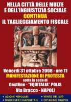 31 ottobre 2008- Cittadini mobilitati contro l�Equitalia 