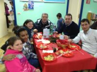 Il presidente Pisani a pranzo con i meno fortunati per conforto e ascolto 