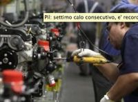 Decrescita continua, Pil negativo per il 7° trimestre consecutivo