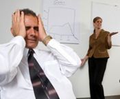 In ufficio sempre più stressati Fare i conti con la recessione 