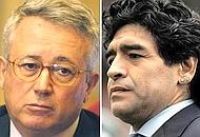 Fisco, Maradona contro Tremonti