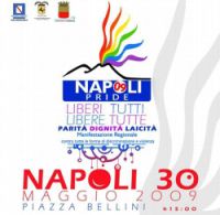 Gay Pride a Napoli: domani da Piazza Bellini alle ore 20