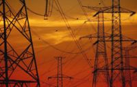 Il prezzo dell'energia elettrica crolla del 31,6% su base annua