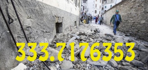 terremoto numero aiuti